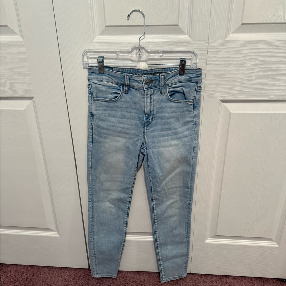 Light Blue Women's Jeans Skinny